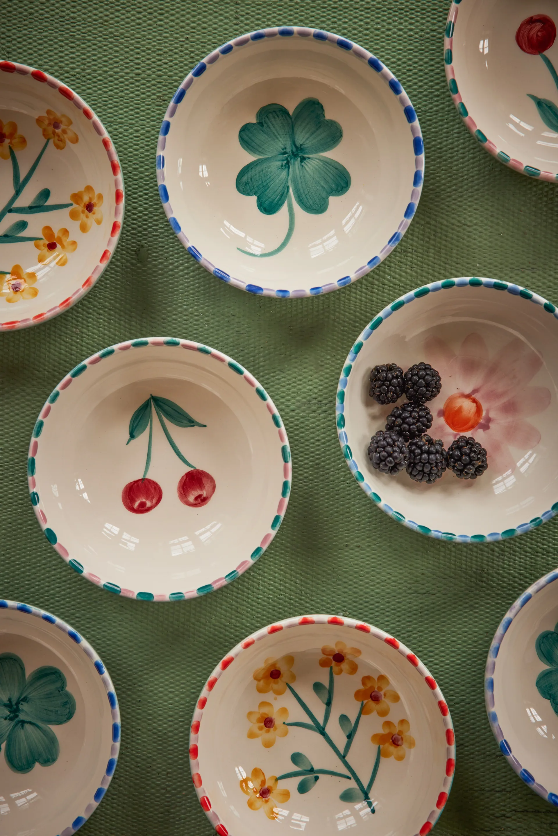 라이스 세라믹 보울 35 cl, Cherry-blue RICE | 라이스