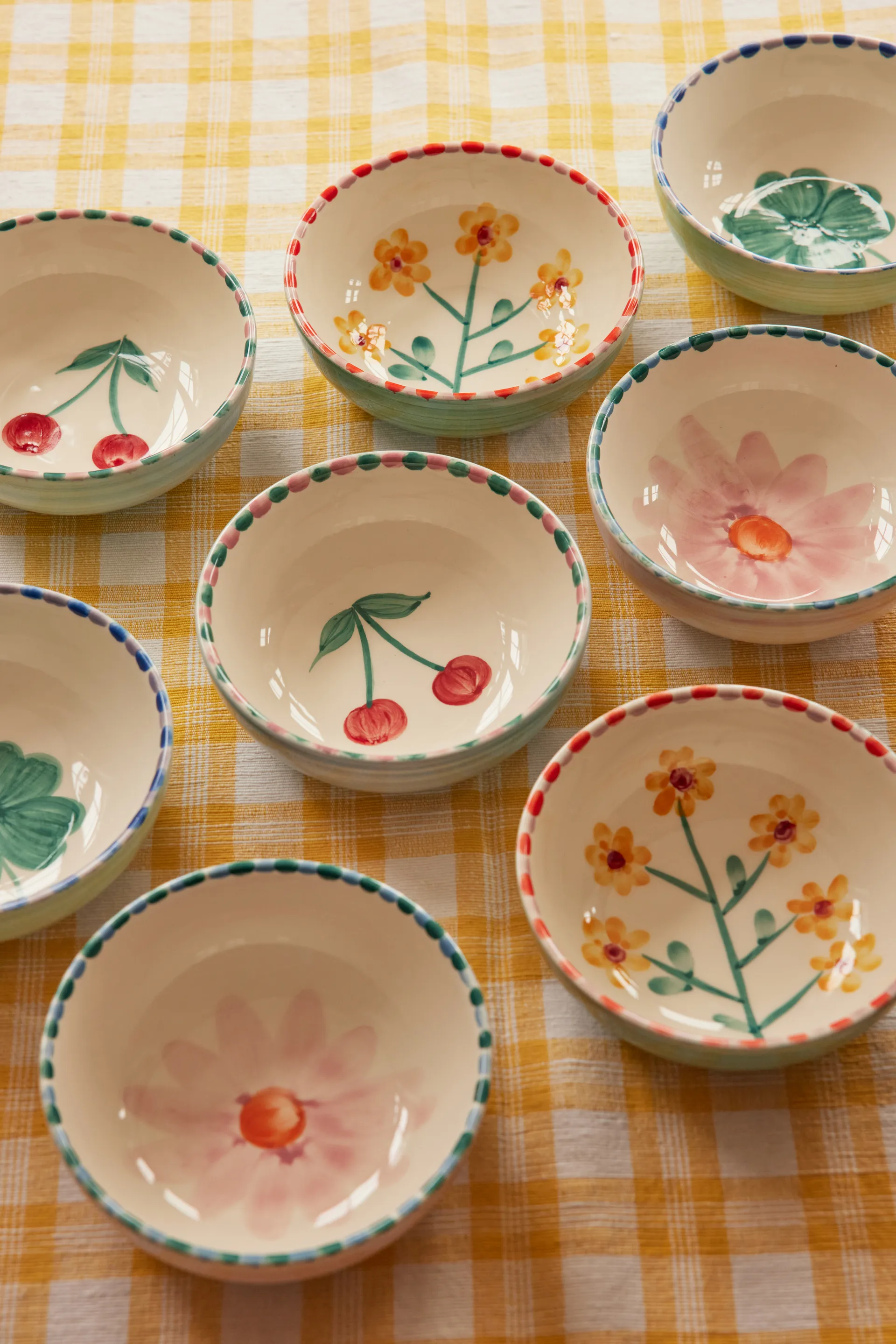 라이스 세라믹 보울 35 cl, Soft Pink Flower-lavender RICE | 라이스