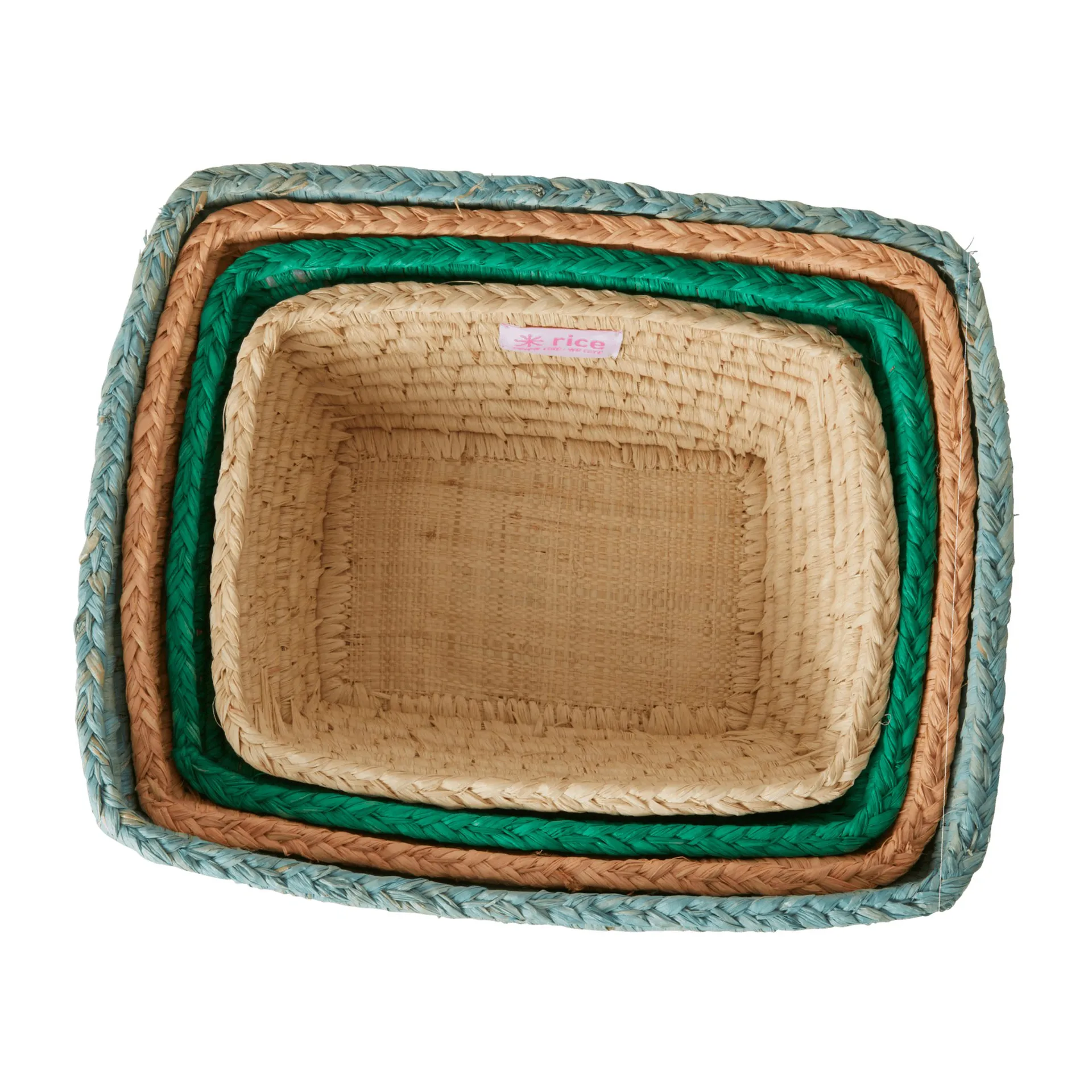 라이스 라피아 브레드빈 4 피스, Disco ball RICE | 라이스