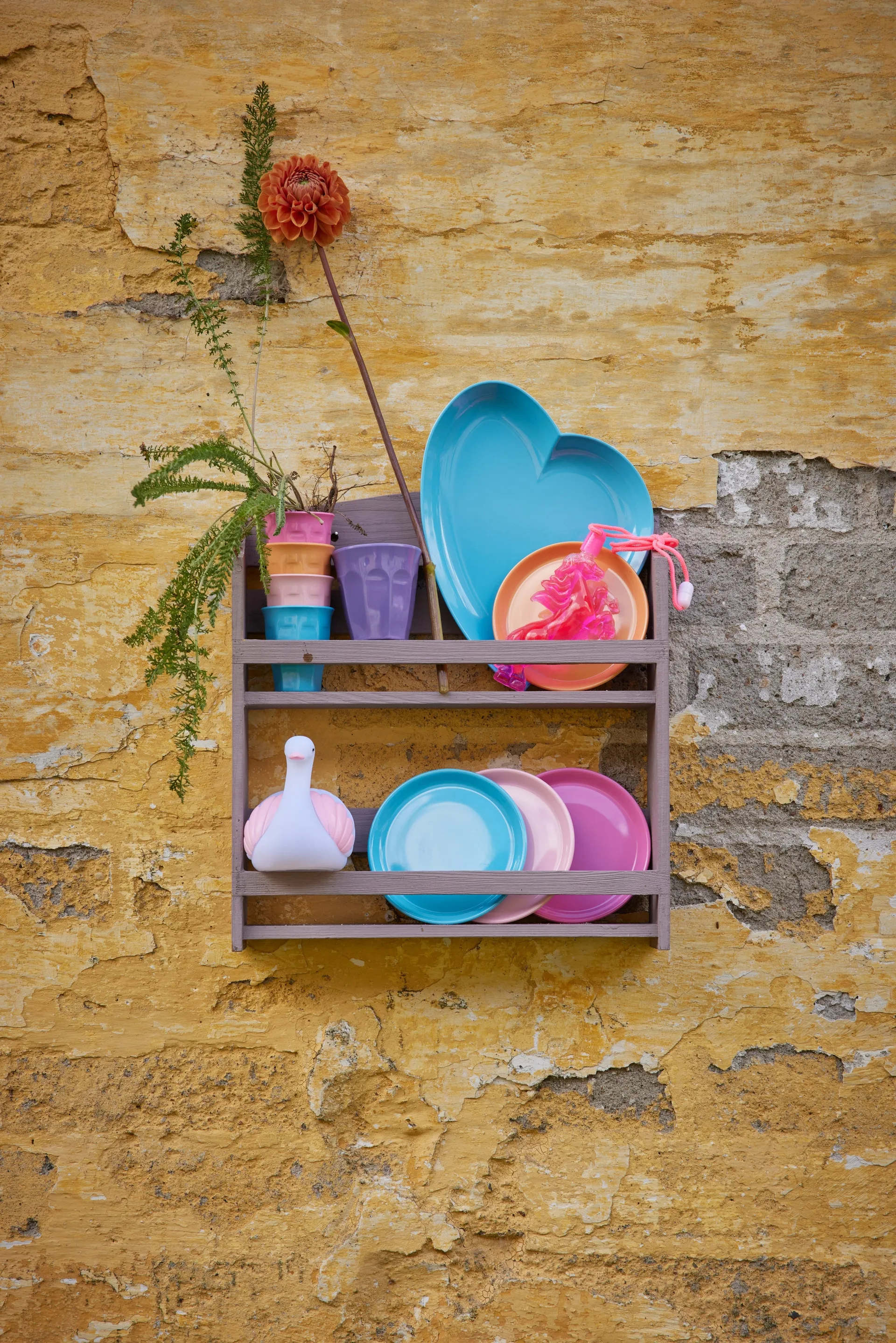 라이스 에스프레소 컵 멜라민 기프트박스 4개 세트, Multicolor RICE | 라이스