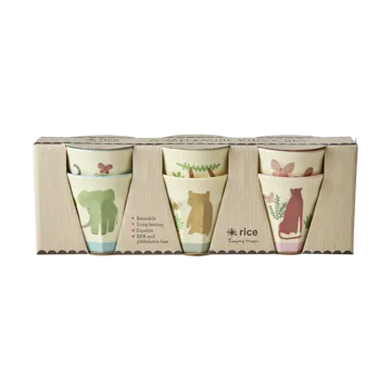 라이스 멜라민 컵 스몰 6개 세트 - Sweet Jungle - RICE | 라이스