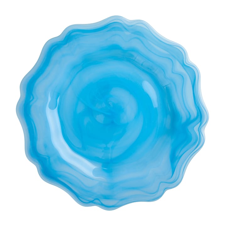 Alabaster 접시 Ø28 cm - Sky blue - RICE | 라이스