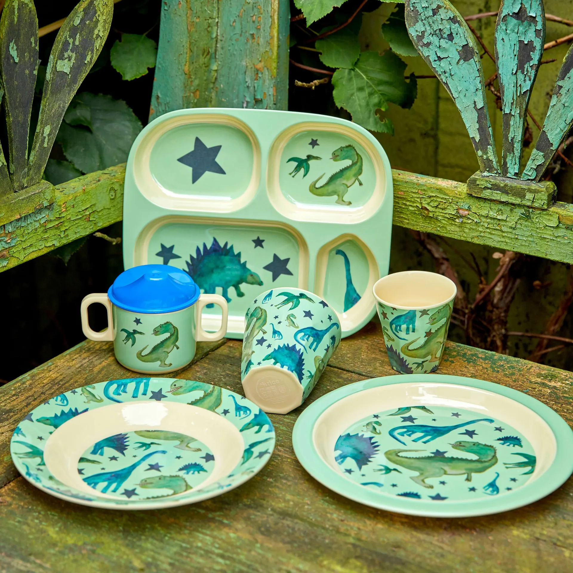 라이스 어린이용 컵 멜라민, Dinosaurs RICE | 라이스