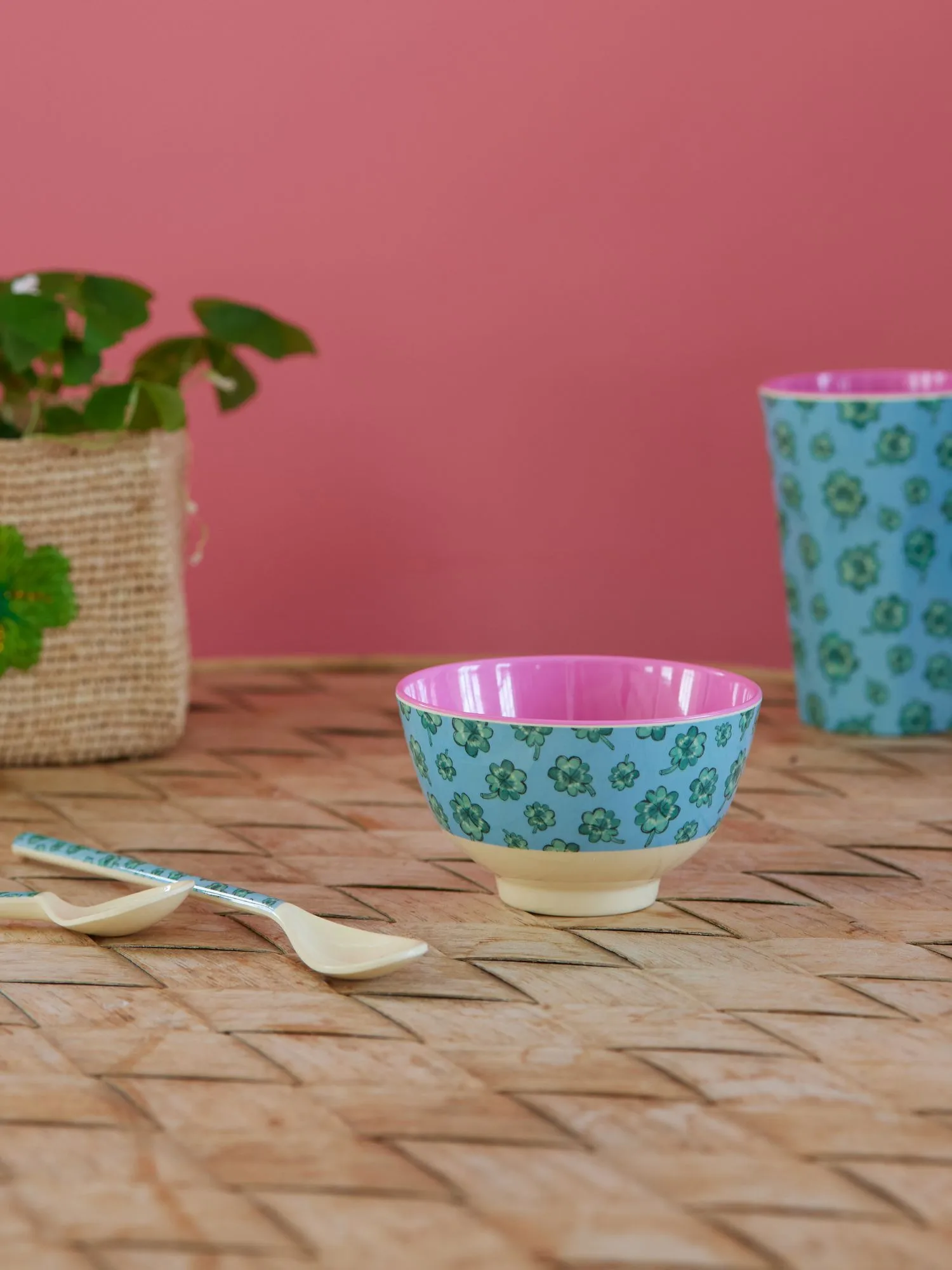 라이스 멜라민 보울 스몰, Good Luck RICE | 라이스