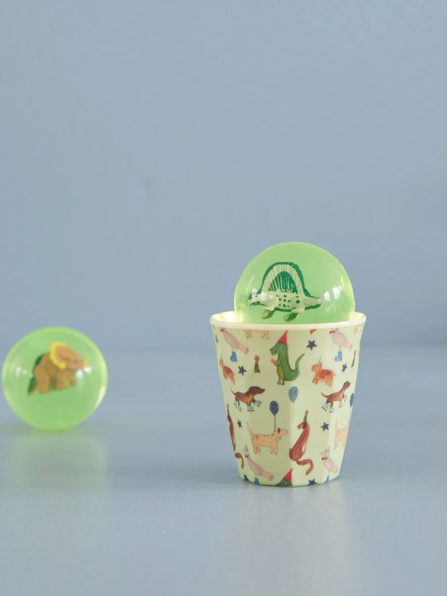 Rice 멜라민 컵 스몰 20 cl, Animal print-green RICE | 라이스