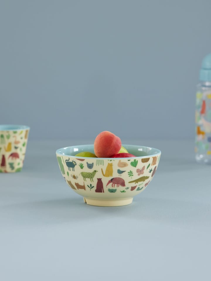 라이스 멜라민 보울 미듐, Sweet Jungle Print-Soft blue RICE | 라이스