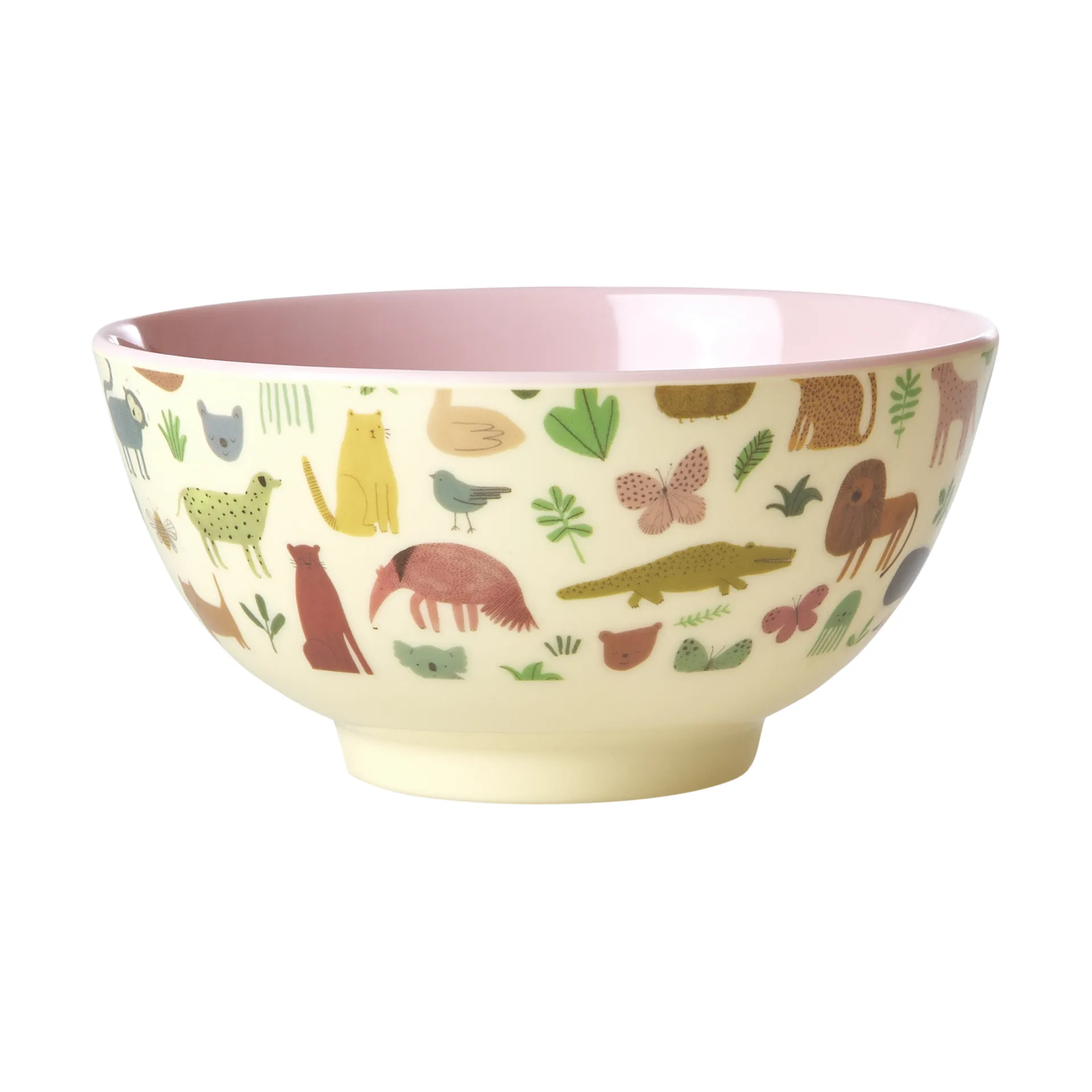라이스 멜라민 보울 미듐, Sweet Jungle Print-Soft Pink RICE | 라이스