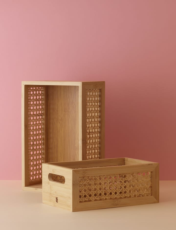 뱀부 박스 대나무 수납 바구니 15x25 cm, Bamboo RIG-TIG | 릭틱