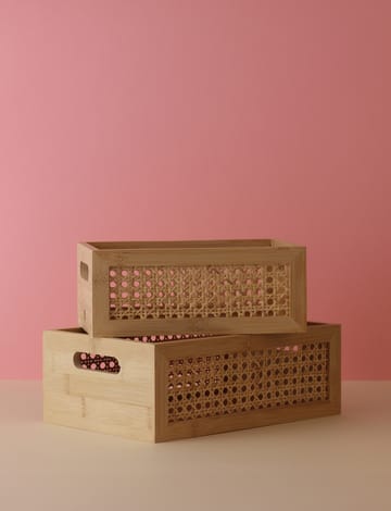 뱀부 박스 대나무 수납 바구니 15x25 cm - Bamboo - RIG-TIG | 릭틱