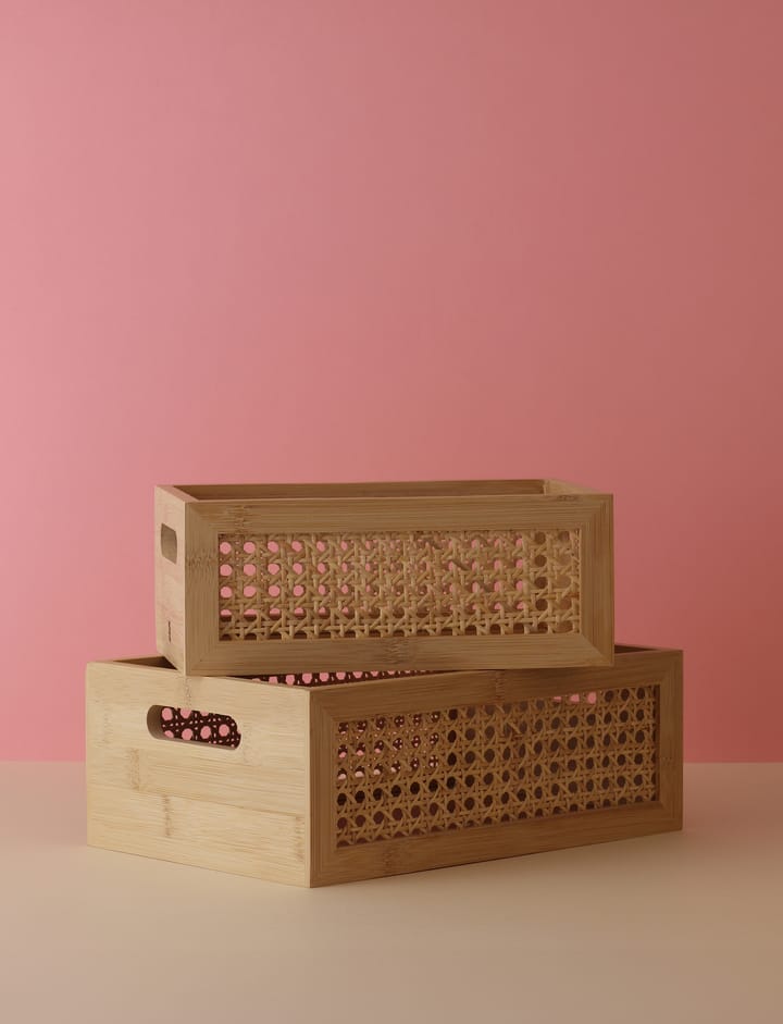 뱀부 박스 대나무 수납 바구니 15x25 cm, Bamboo RIG-TIG | 릭틱