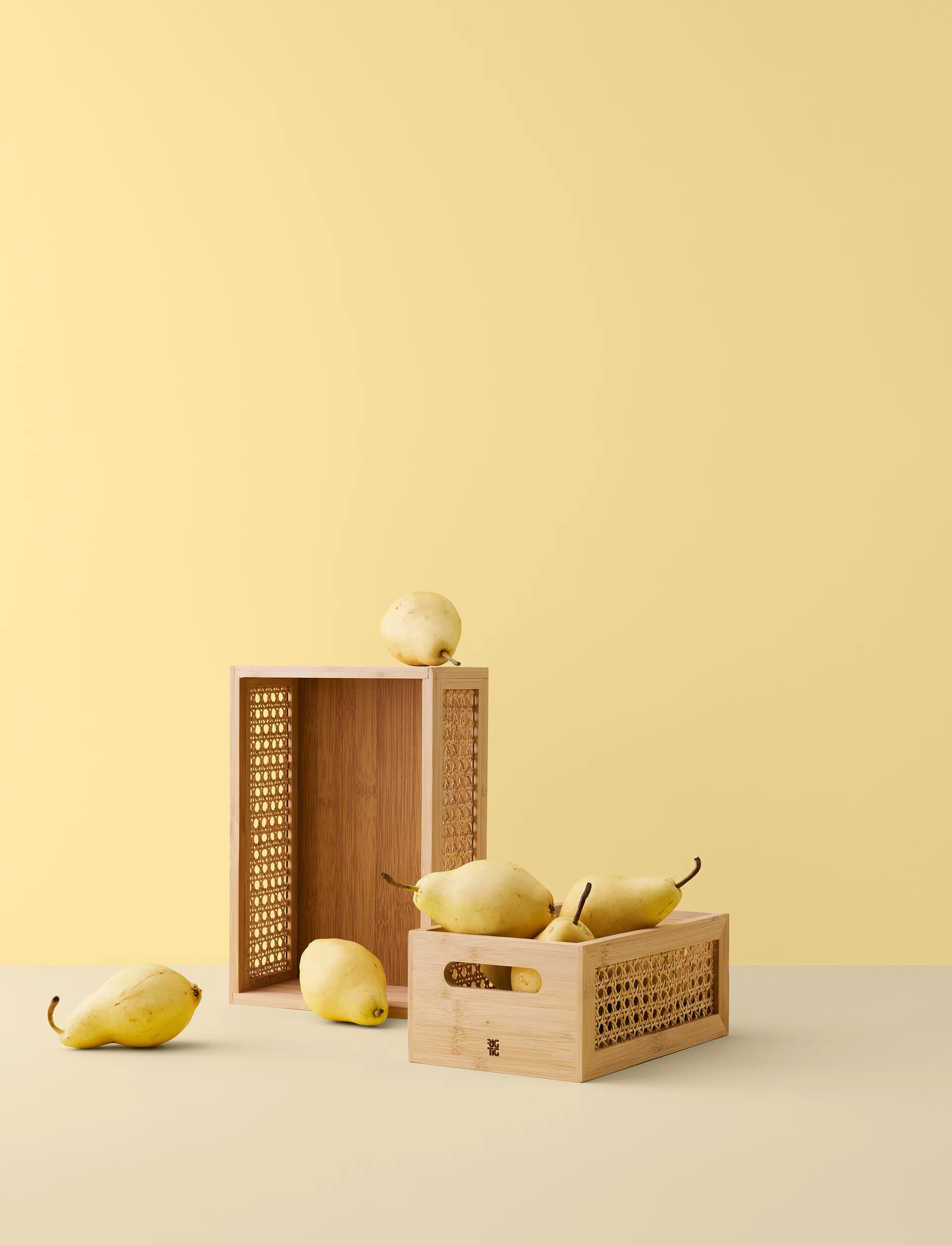 뱀부 박스 대나무 수납 바구니 20x30 cm, Bamboo RIG-TIG | 릭틱