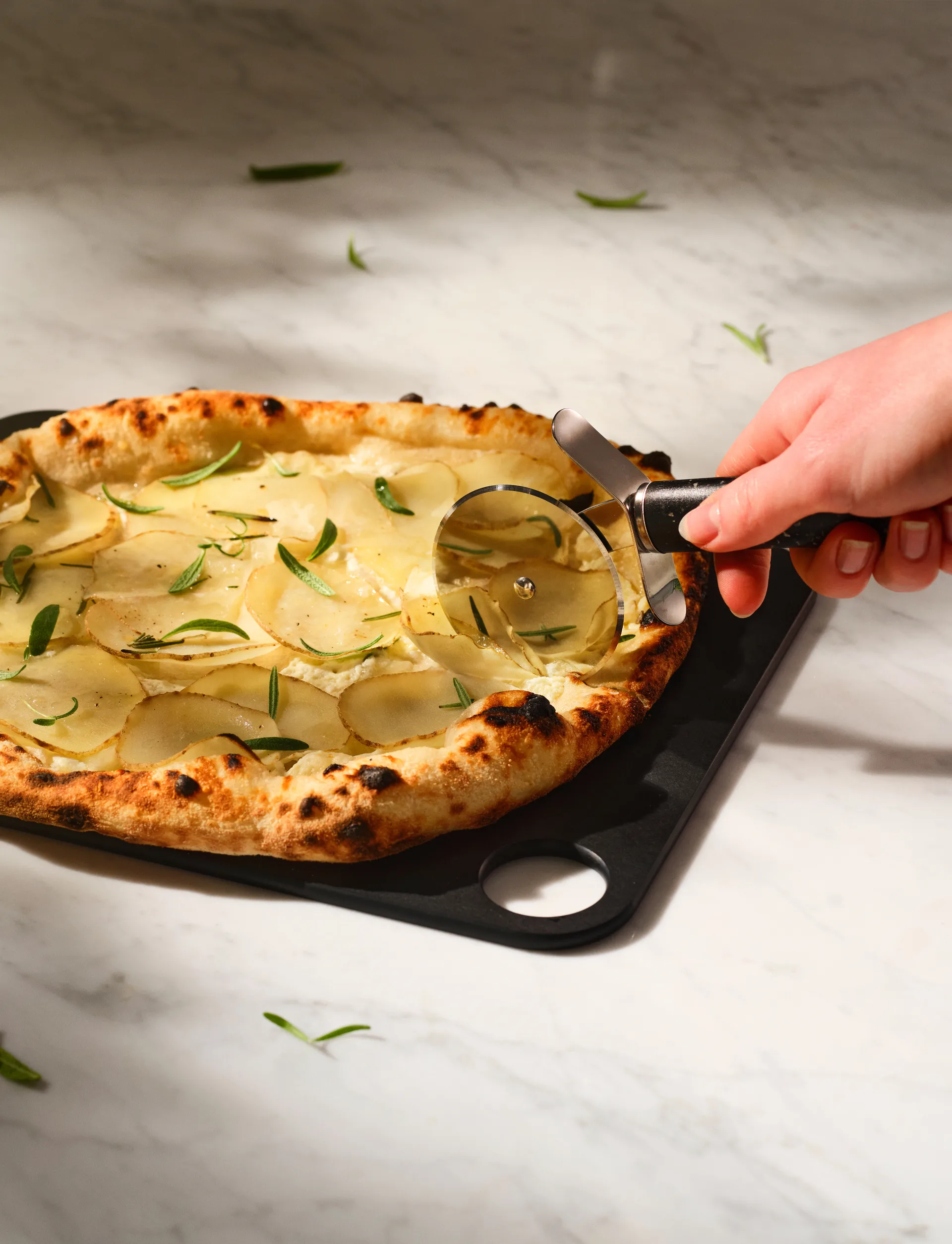 레드O 피자 커터 18.2 cm, Black RIG-TIG | 릭틱