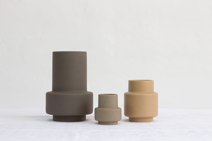 허리케인 화병 M Ø12, Soft Ochre Ro Collection | 로 콜렉션