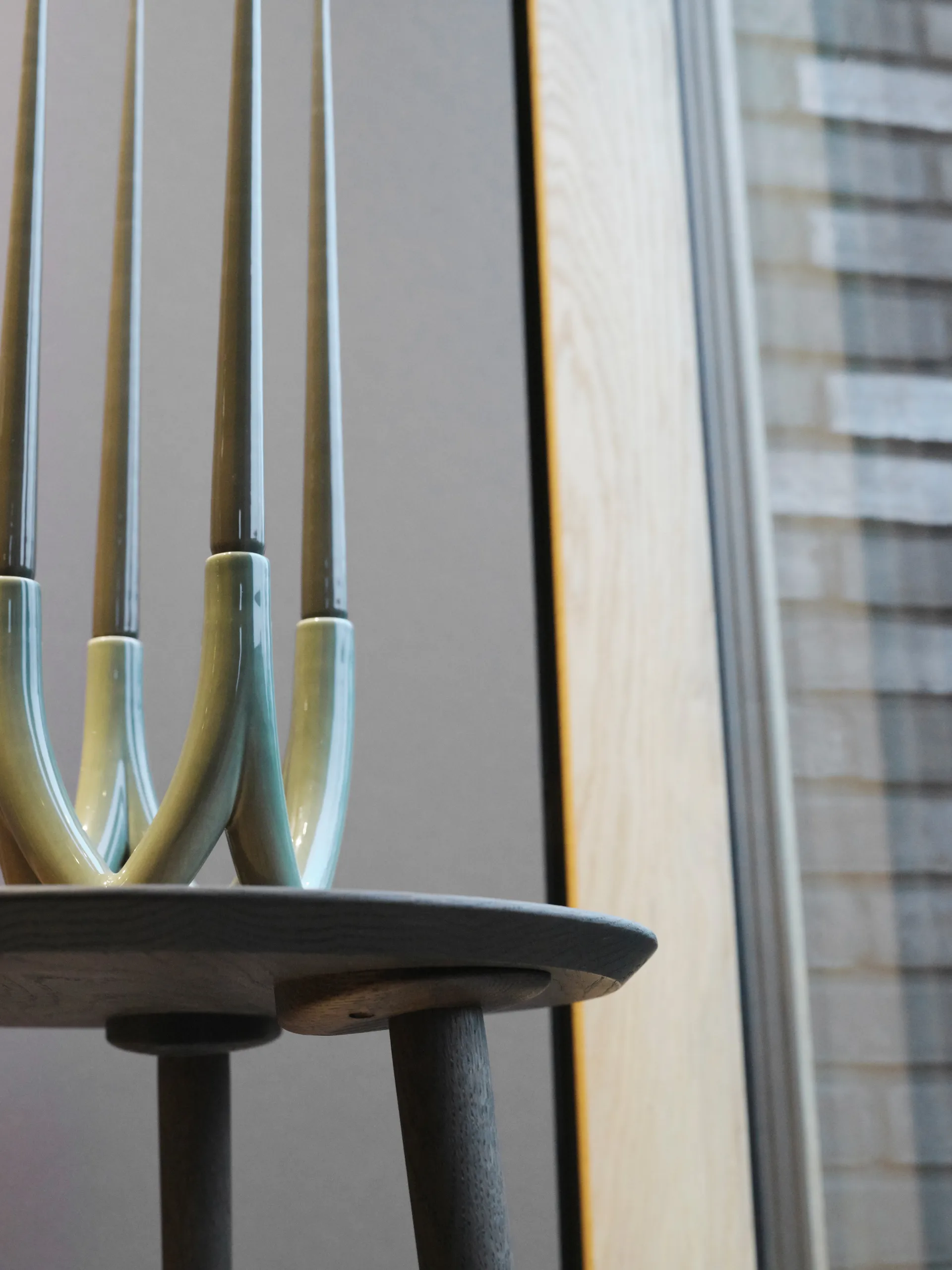 샹들리에 캔들스틱 no. 56, Olive green Ro Collection | 로 콜렉션