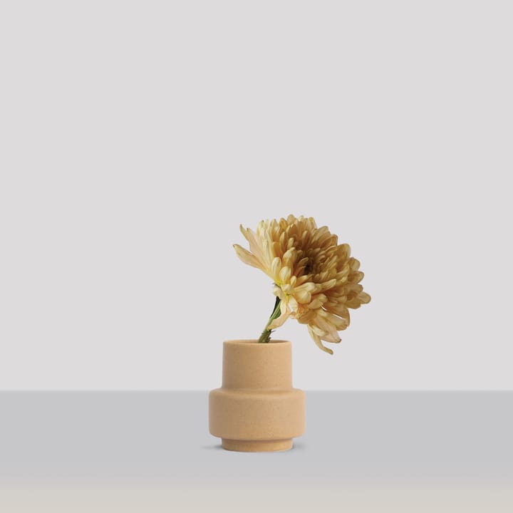 허리케인 화병 S Ø9, Soft Ochre Ro Collection | 로 콜렉션