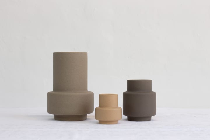 허리케인 화병 S Ø9, Soft Ochre Ro Collection | 로 콜렉션