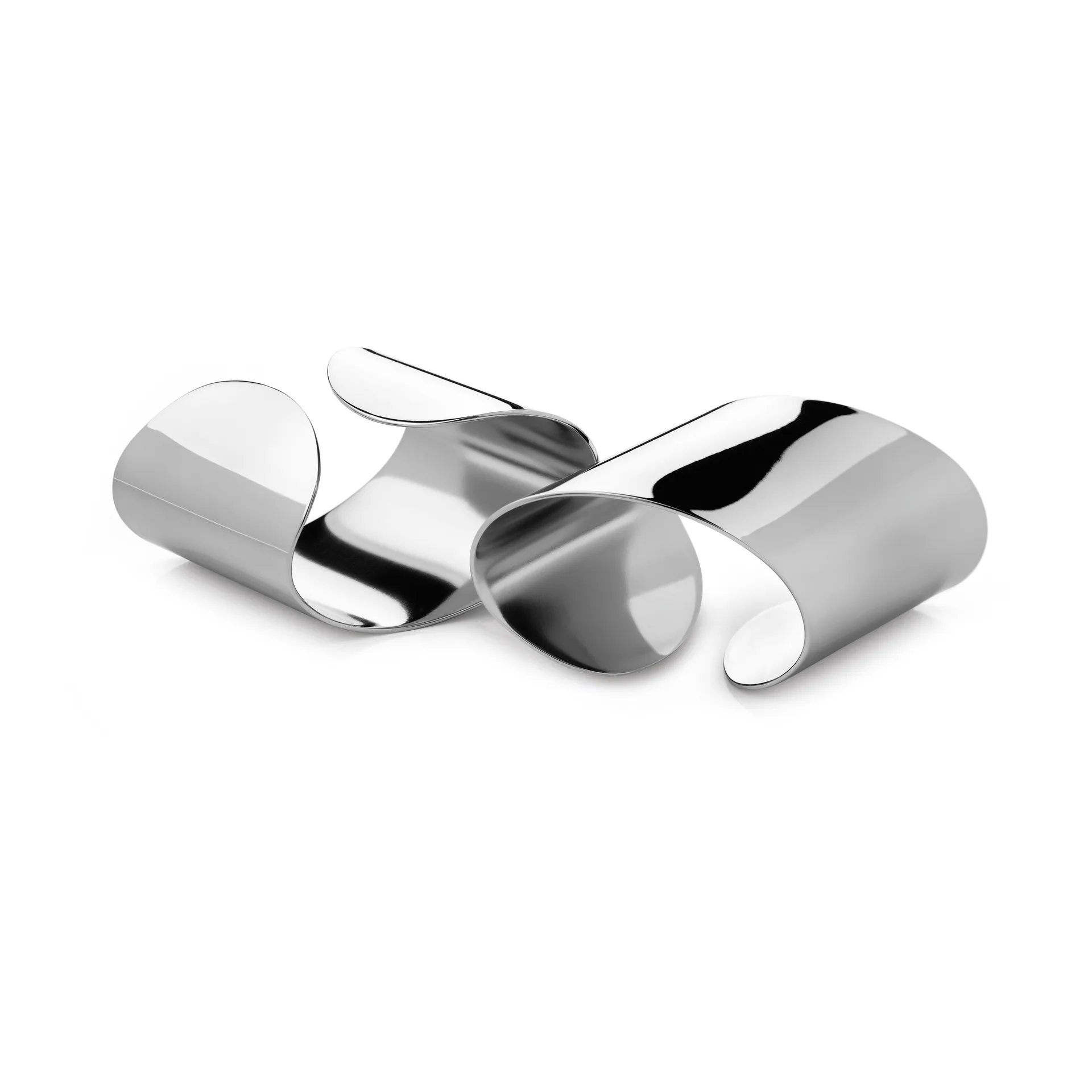 래드포드 냅킨 링 미러 2개 세트, Stainless steel Robert Welch | 로버트웰치