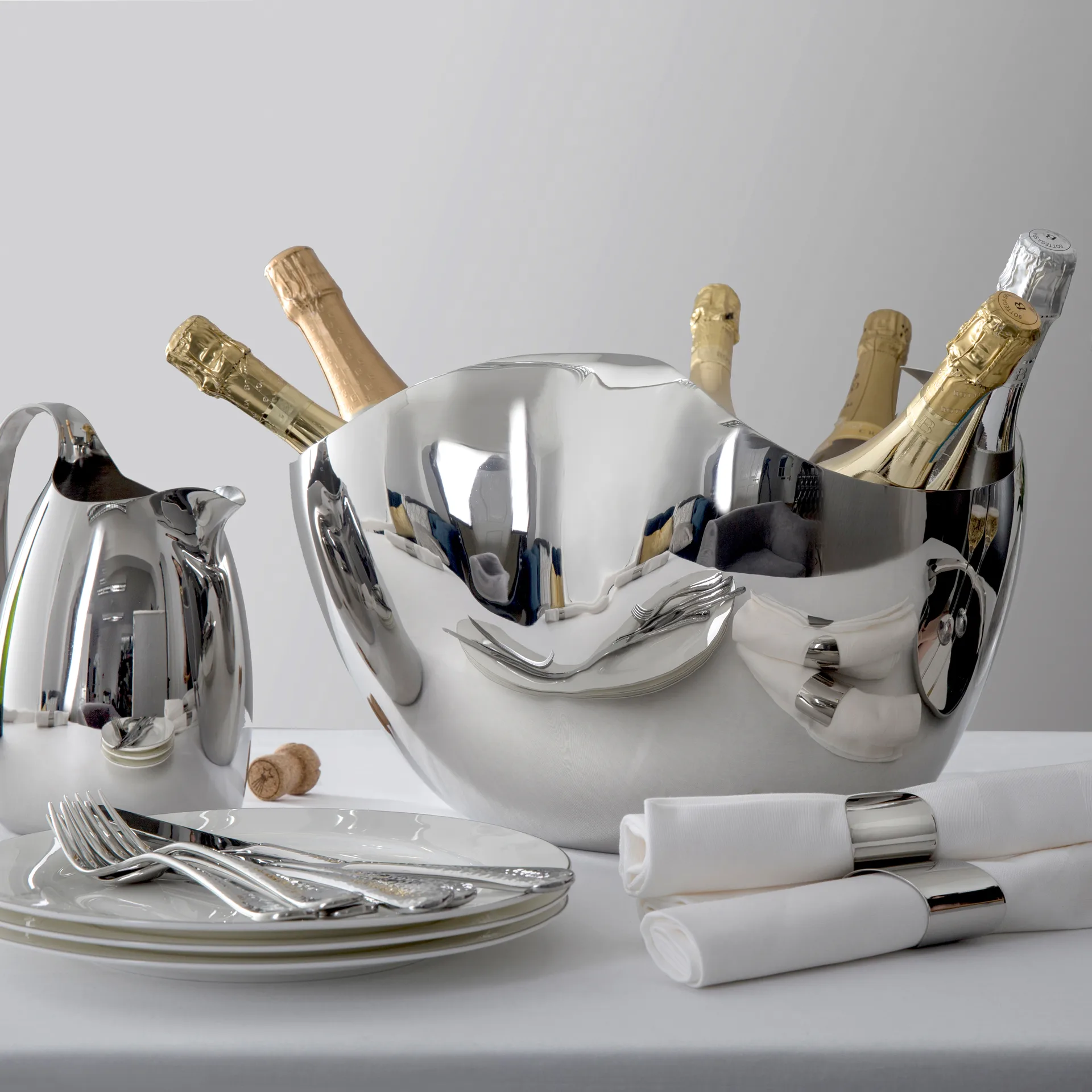 드리프트 샴페인 쿨러 27 cm, stainless steel Robert Welch | 로버트웰치