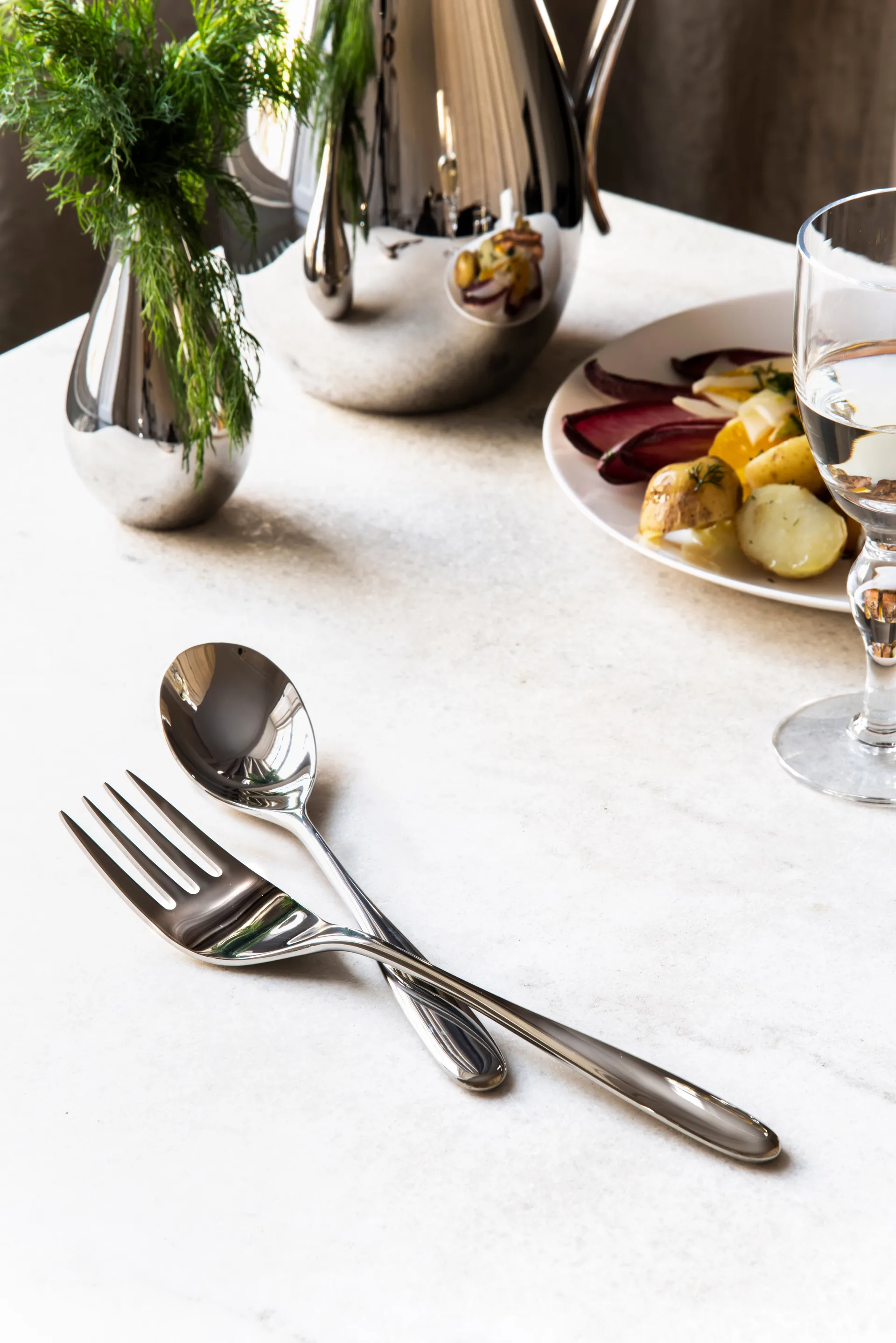 스탠튼 브라이트 서빙 커트러리 3개 세트, Stainless steel Robert Welch | 로버트웰치