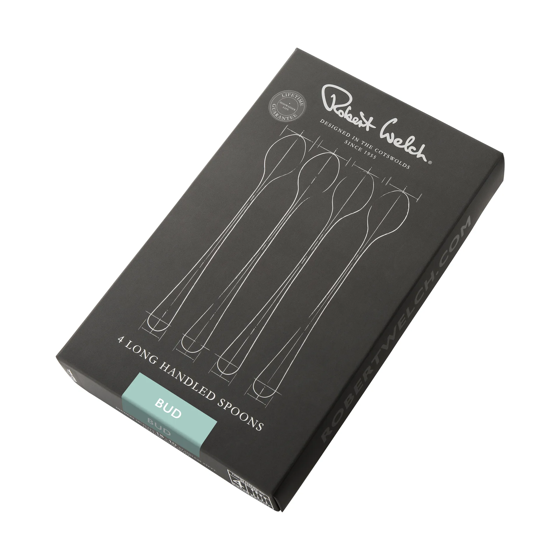 버드 브라이트 라떼 스푼 4개 세트, Stainless steel Robert Welch | 로버트웰치