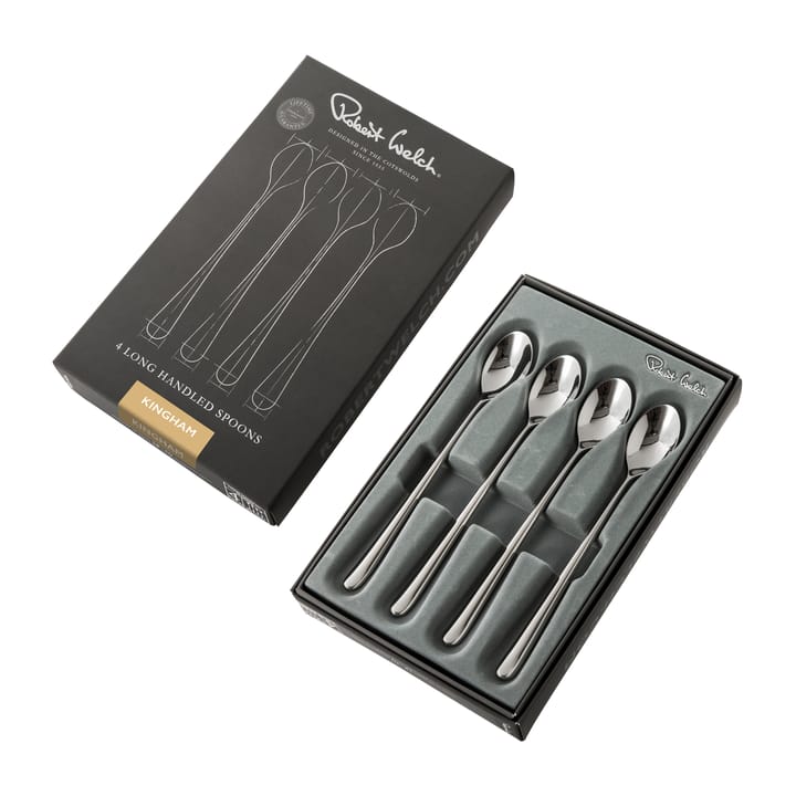 킹엄 브라이트 라떼 스푼 4개 세트, Stainless steel Robert Welch | 로버트웰치