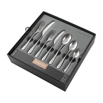 샌드스톤 커트러리 세트 폴리시드 - 42 pieces - Robert Welch | 로버트웰치