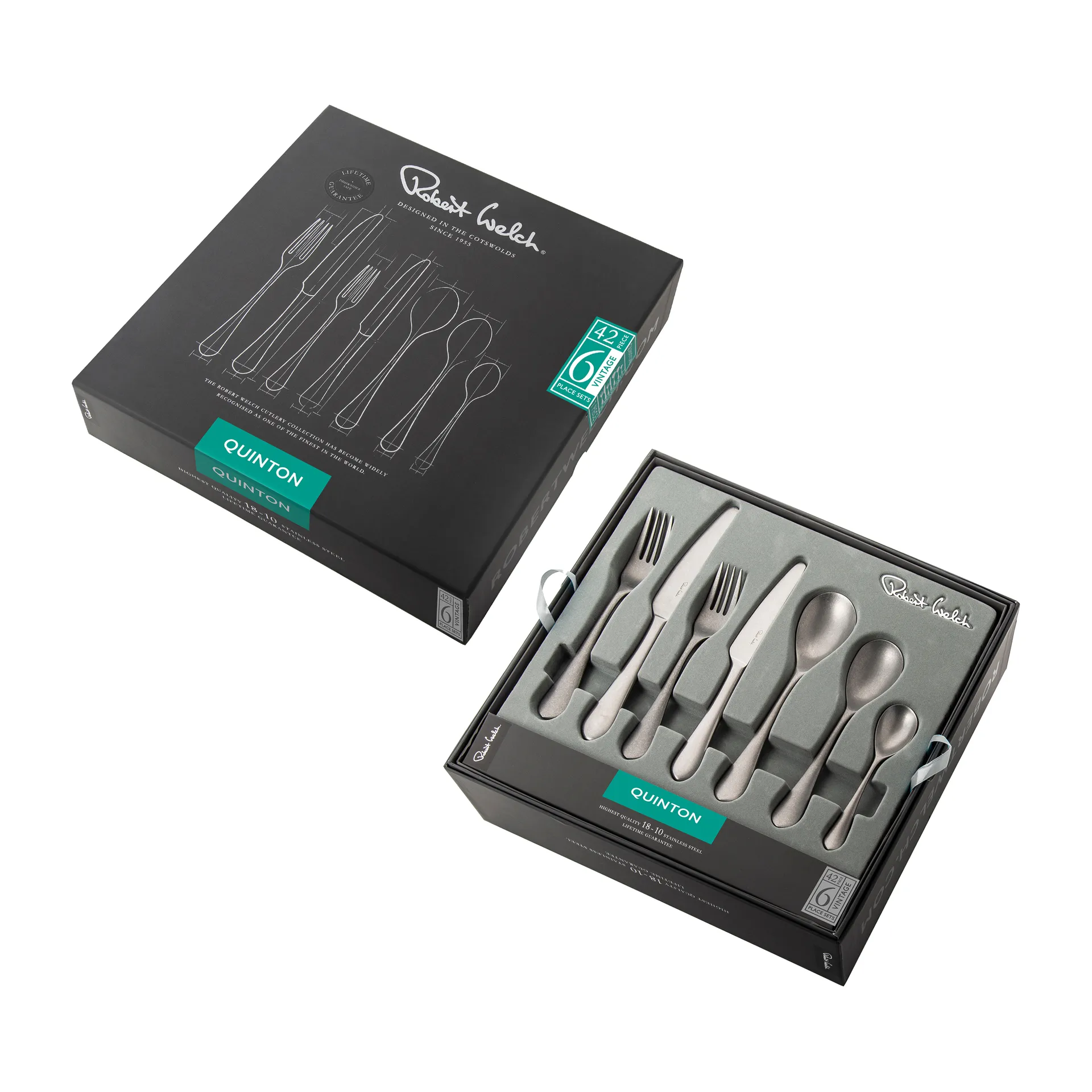 퀸튼 빈티지 커트러리, 42 pieces Robert Welch | 로버트웰치