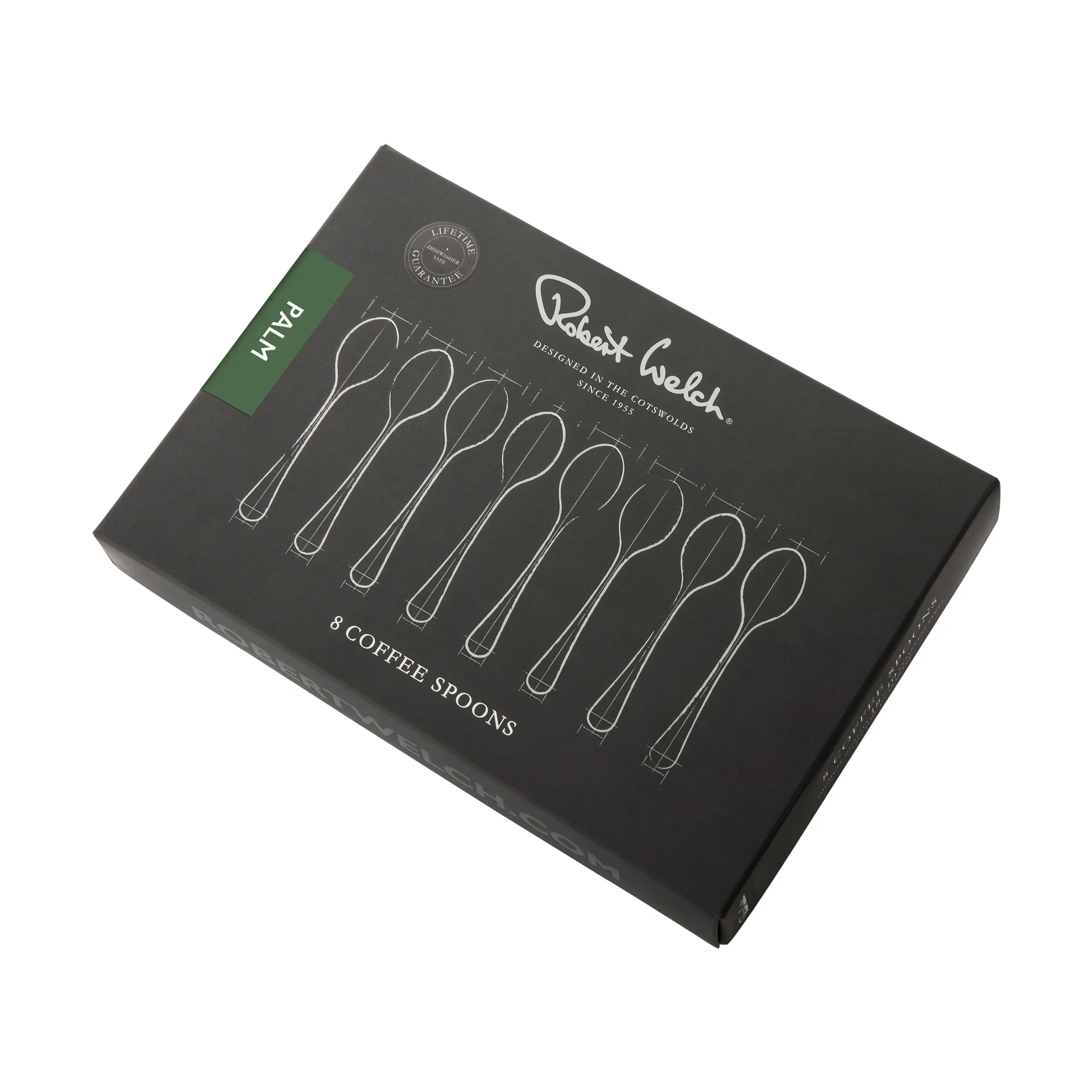 팜 브라이트 커피 스푼 8개 세트, Stainless steel Robert Welch | 로버트웰치