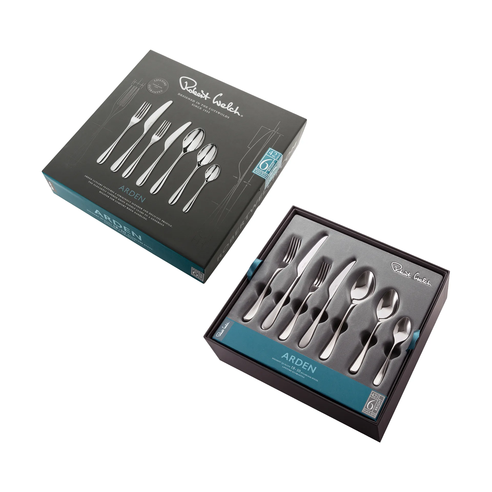 Arden 브라이트 커트러리, 42 pieces Robert Welch | 로버트웰치