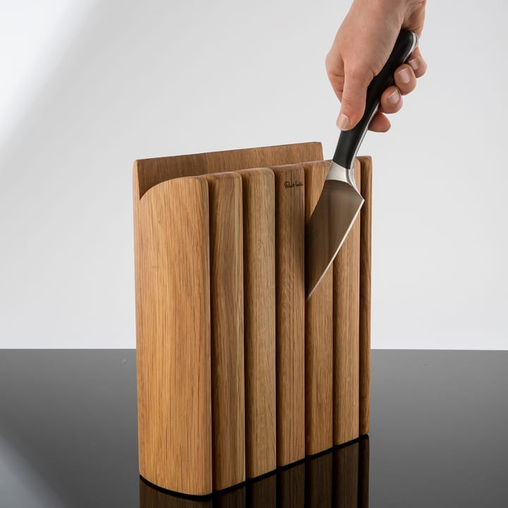 시그니쳐 Book Oak 나이프 블록 세트 7 피스 - oak - Robert Welch | 로버��트웰치