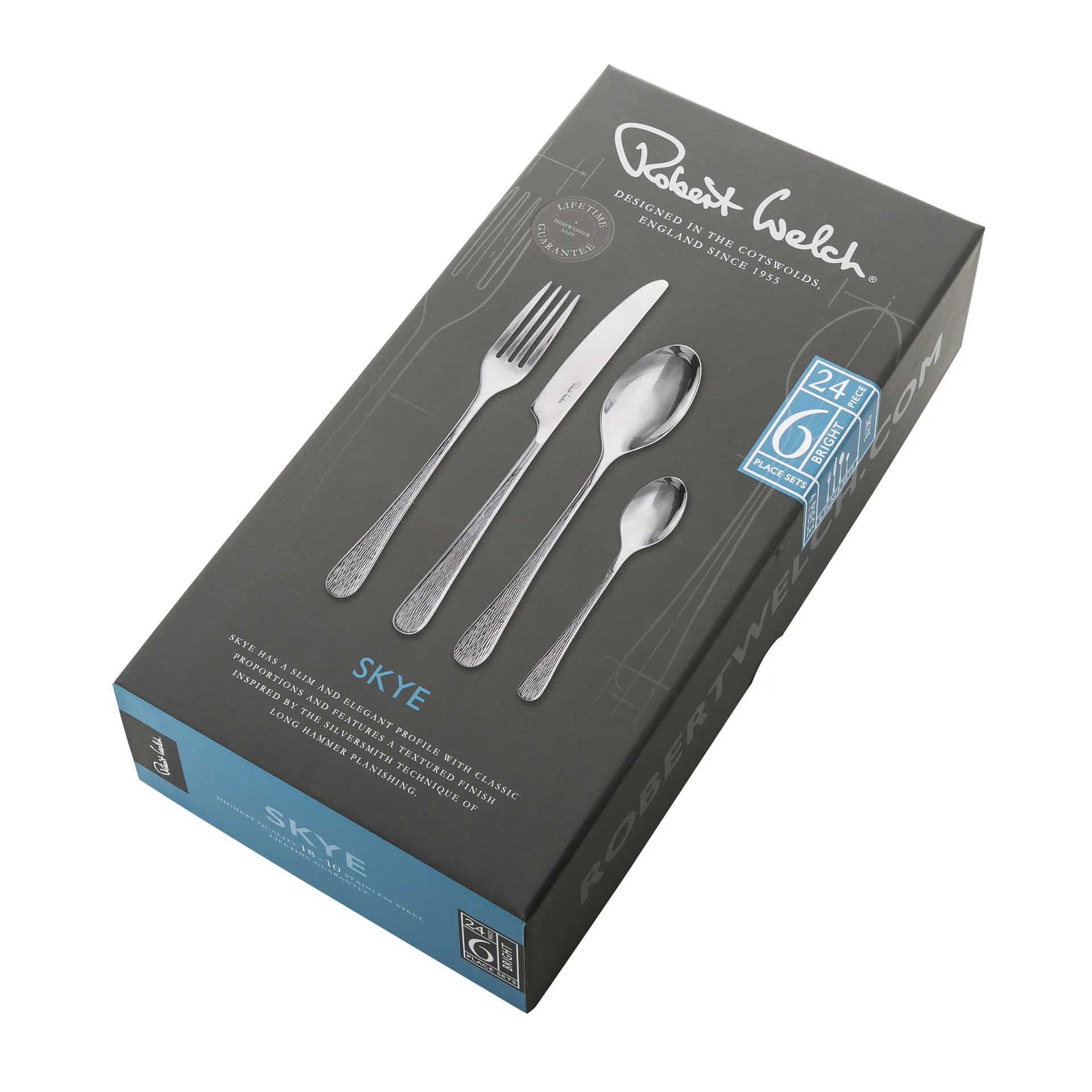 Skye 브라이트 커트러리 24 피스, stainless steel Robert Welch | 로버트웰치