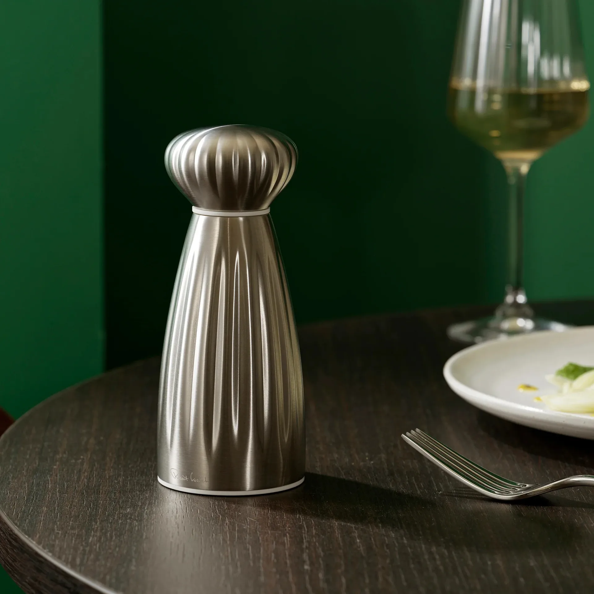 팜 새틴 소금 그라인더, Small-stainless steel Robert Welch | 로버트웰치