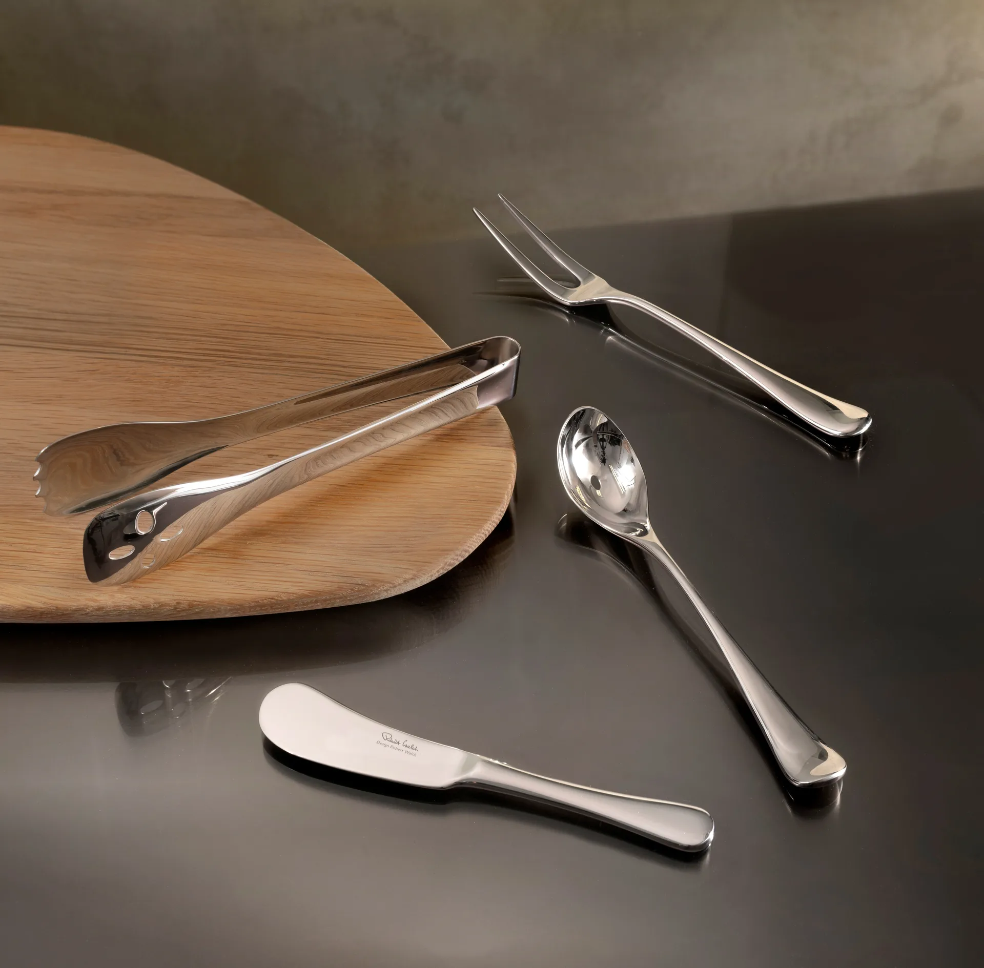 래드포드 올리브 스푼 미러, Stainless steel Robert Welch | 로버트웰치