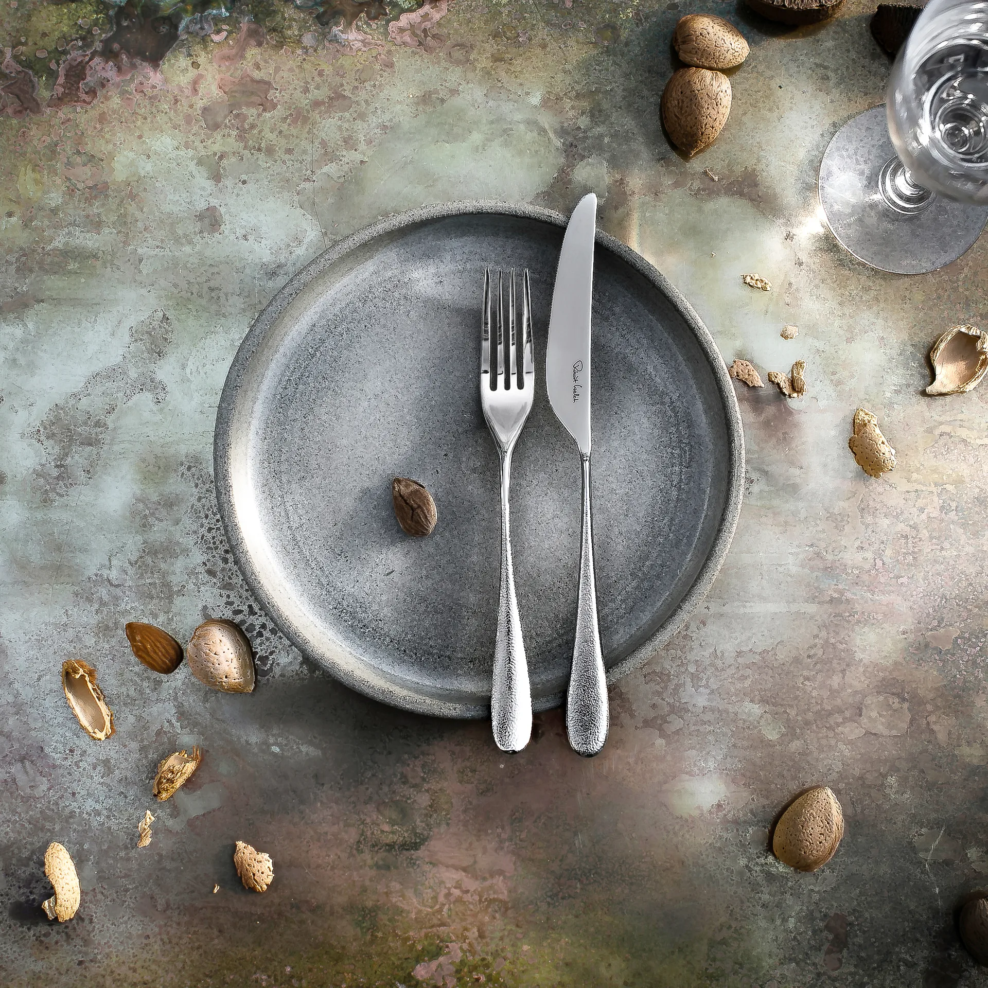 샌드스톤 포크 스무스, Stainless steel Robert Welch | 로버트웰치