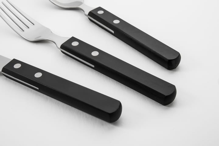 Trattoria 커트러리 세트 56개, Black Robert Welch | 로버트웰치
