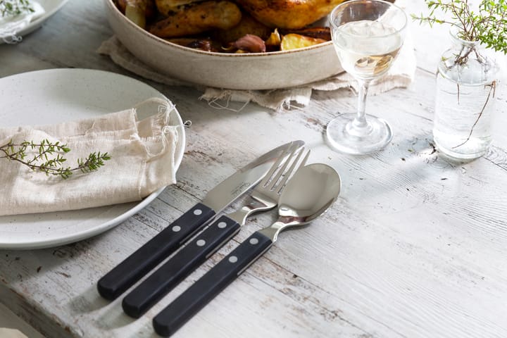 Trattoria 커트러리 세트 56개, Black Robert Welch | 로버트웰치