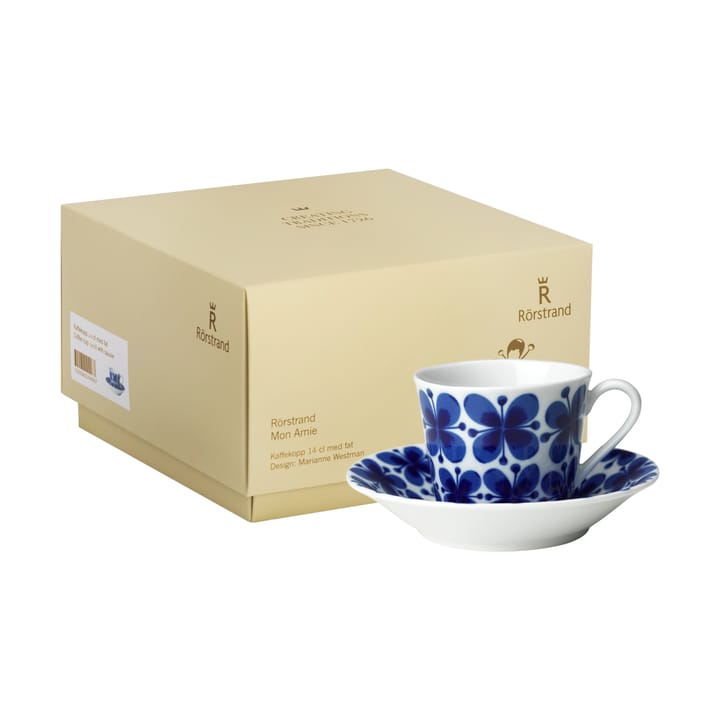 몬��아미 컵 & 소서 14 cl 선물포장, Blue-white Rörstrand | 로스트란드