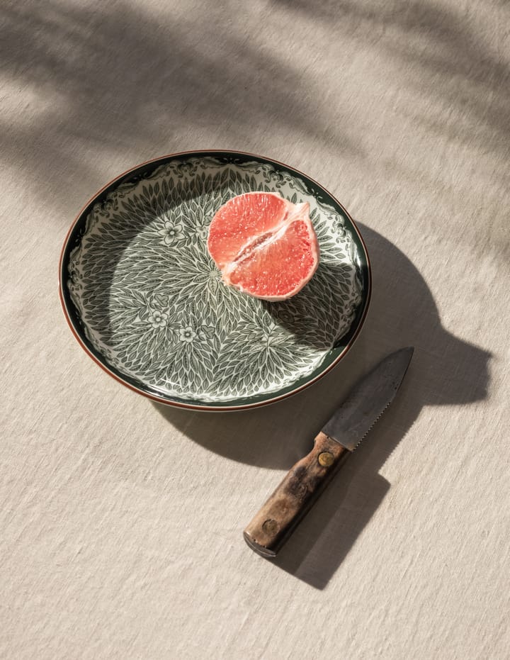 오스틴디아 플로리스 스몰 플레이트 Ø16 cm, Green Rörstrand | 로스트란드