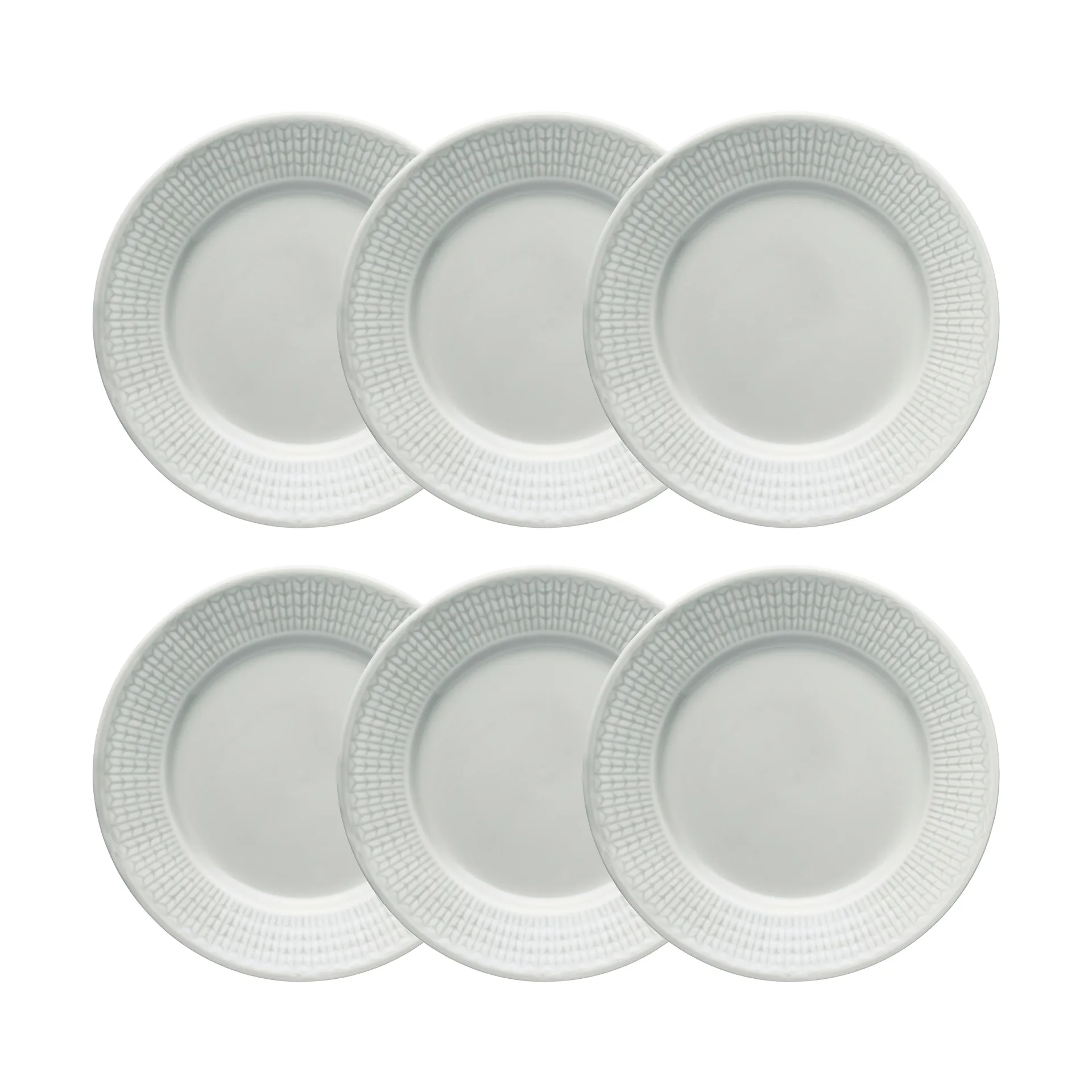 스웨디시 그레이스 사이드 접시 17 cm 6팩 Mist (grey),  Rörstrand