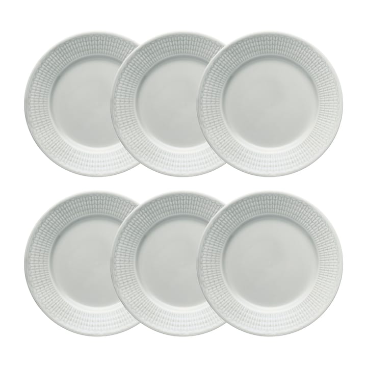 스웨디시 그레이스 사이드 접시 17 cm 6팩 - Mist (grey) - Rörstrand | 로스트란드