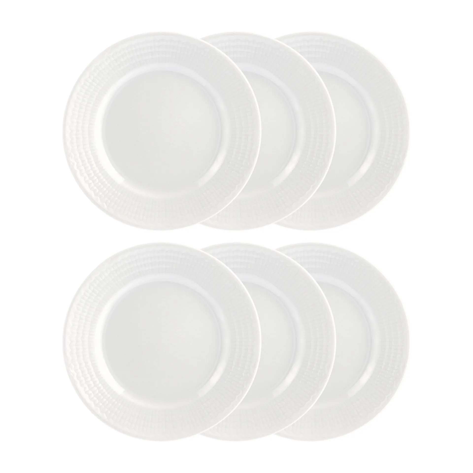 스웨디시 그레이스 사이드 접시 17 cm, 6팩 snow (white),  Rörstrand