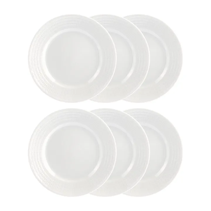 스웨디시 그레이스 사이드 접시 17 cm, 6팩 snow (white) - Rörstrand