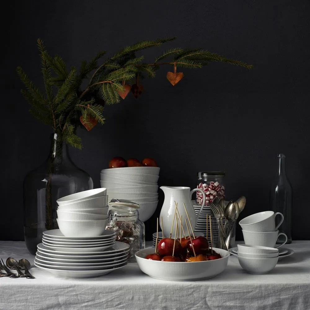 스웨디시 그레이스 사이드 접시 17 cm, 6팩 snow (white),  Rörstrand