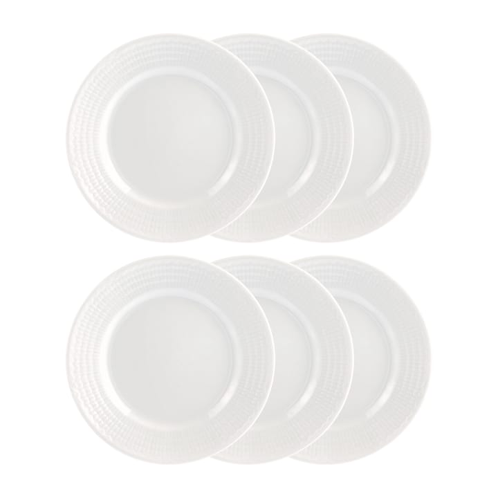 스웨디시 그레이스 사이드 접시 17 cm, 6팩 snow (white) - undefined - Rörstrand | 로스트란드