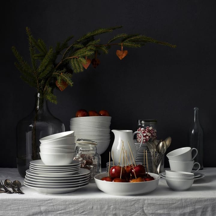 스웨디시 그레이스 사이드 접시 17 cm, 6팩 snow (white) Rörstrand | 로스트란드
