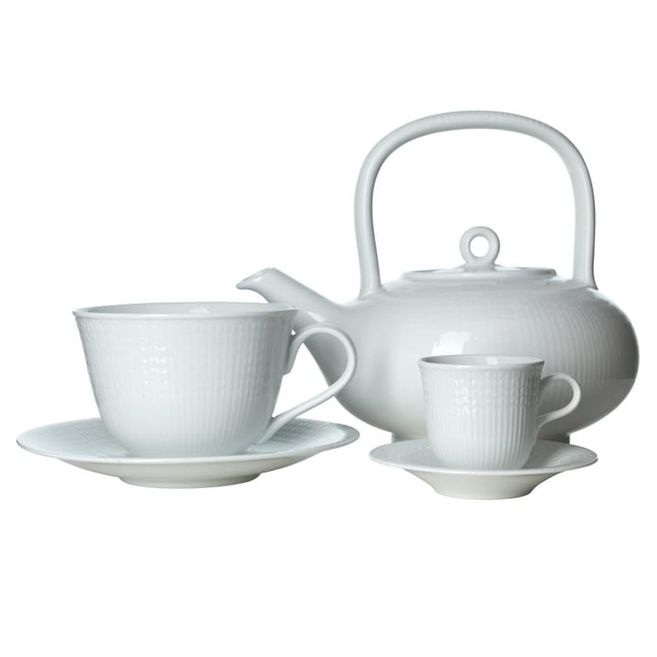 스웨디시 그레이스 소서 18 cm, snow (white) Rörstrand | 로스트란�드