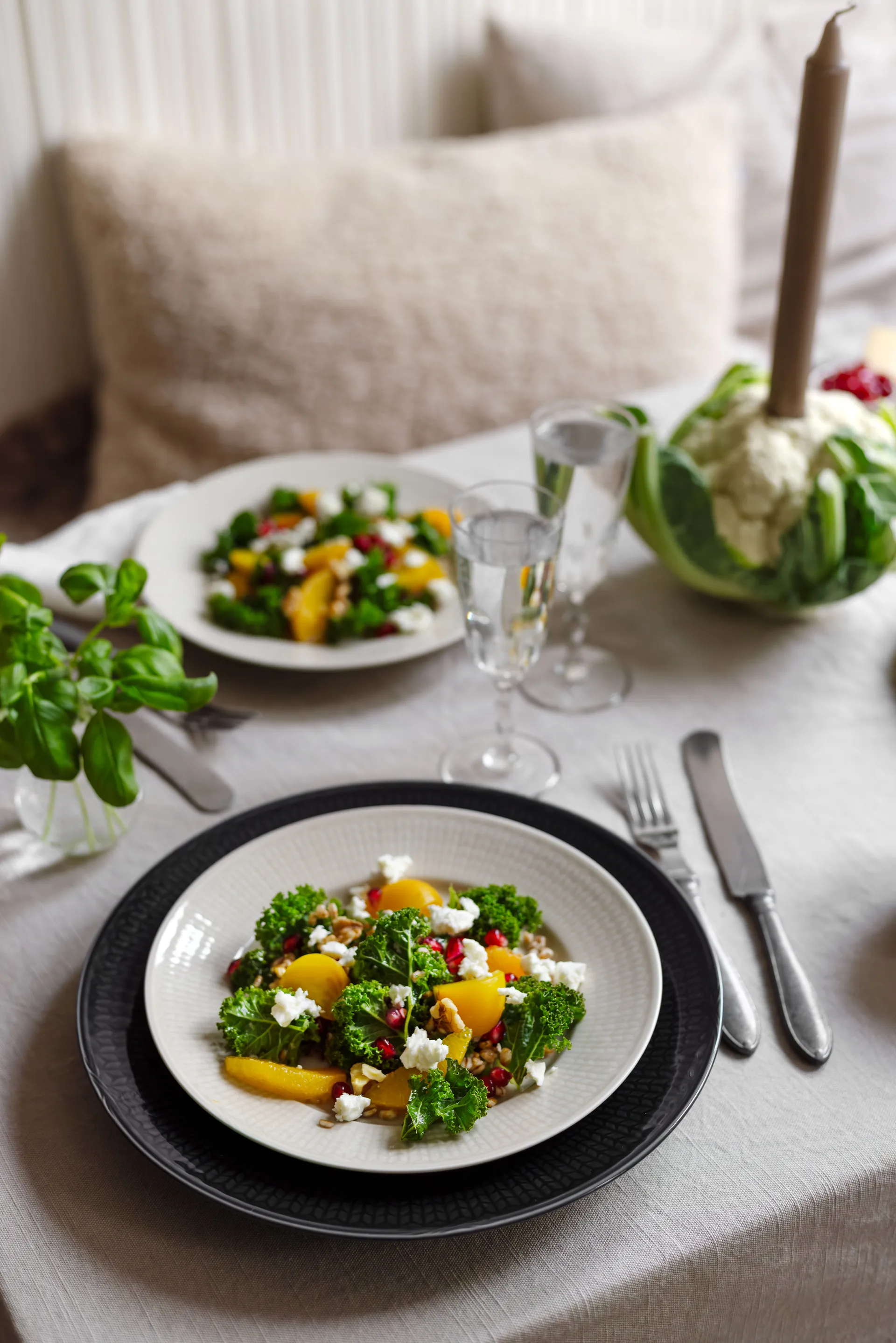 스웨디시 그레이스 접시 Ø21 cm, Oat Rörstrand | 로스트란드