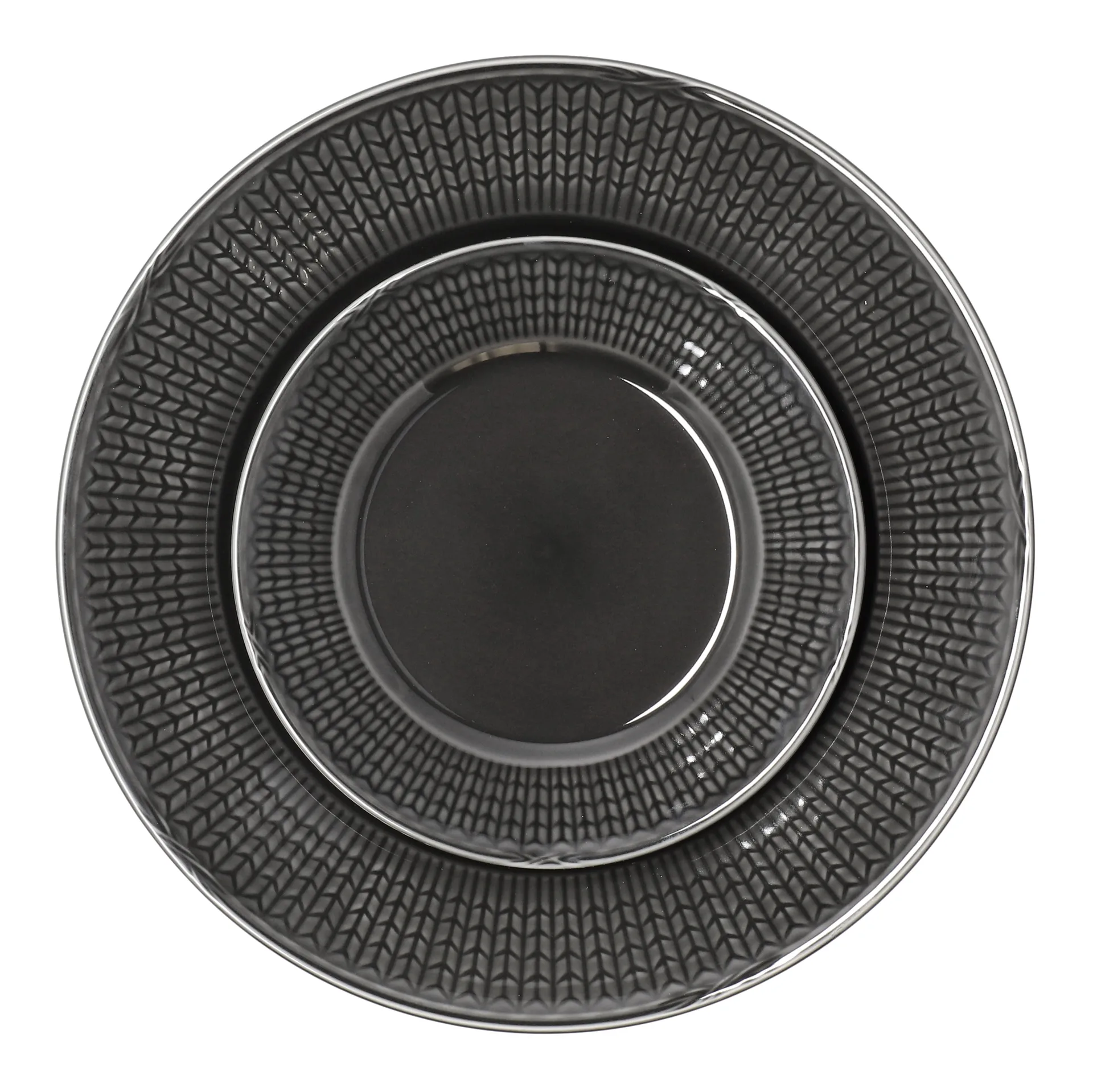 스웨디시 그레이스 접시 Ø21 cm, stone (dark grey) Rörstrand | 로스트란드