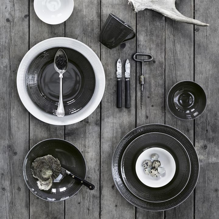 스웨디시 그레이스 접시 Ø21 cm, stone (dark grey) Rörstrand | 로스트란드
