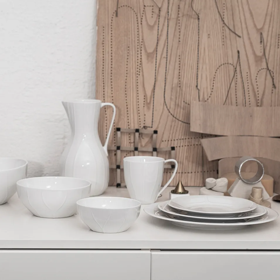 플리블랑 접시 21 cm, white Rörstrand | 로스트란드